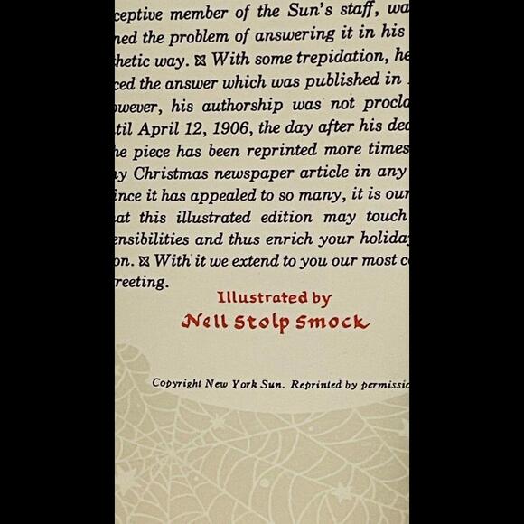 ❤️SOLD❤️Vintage Christmas Greeting Card-Is There Santa Claus? - Litho USA 1959 - Picture 3 of 6